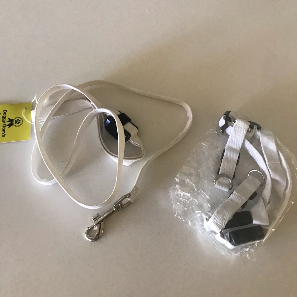 LED Safety Dog Leash and Harness set